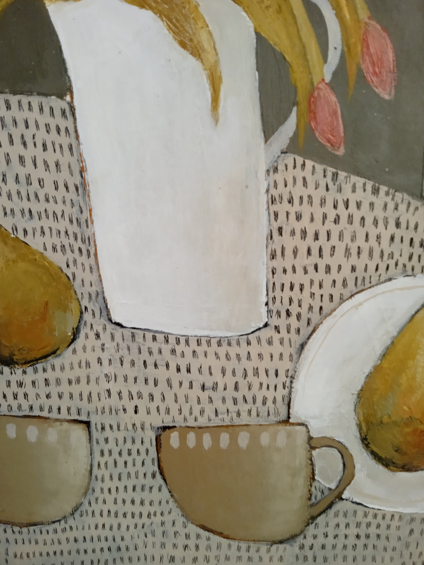 Eating Pears On A Starry Night