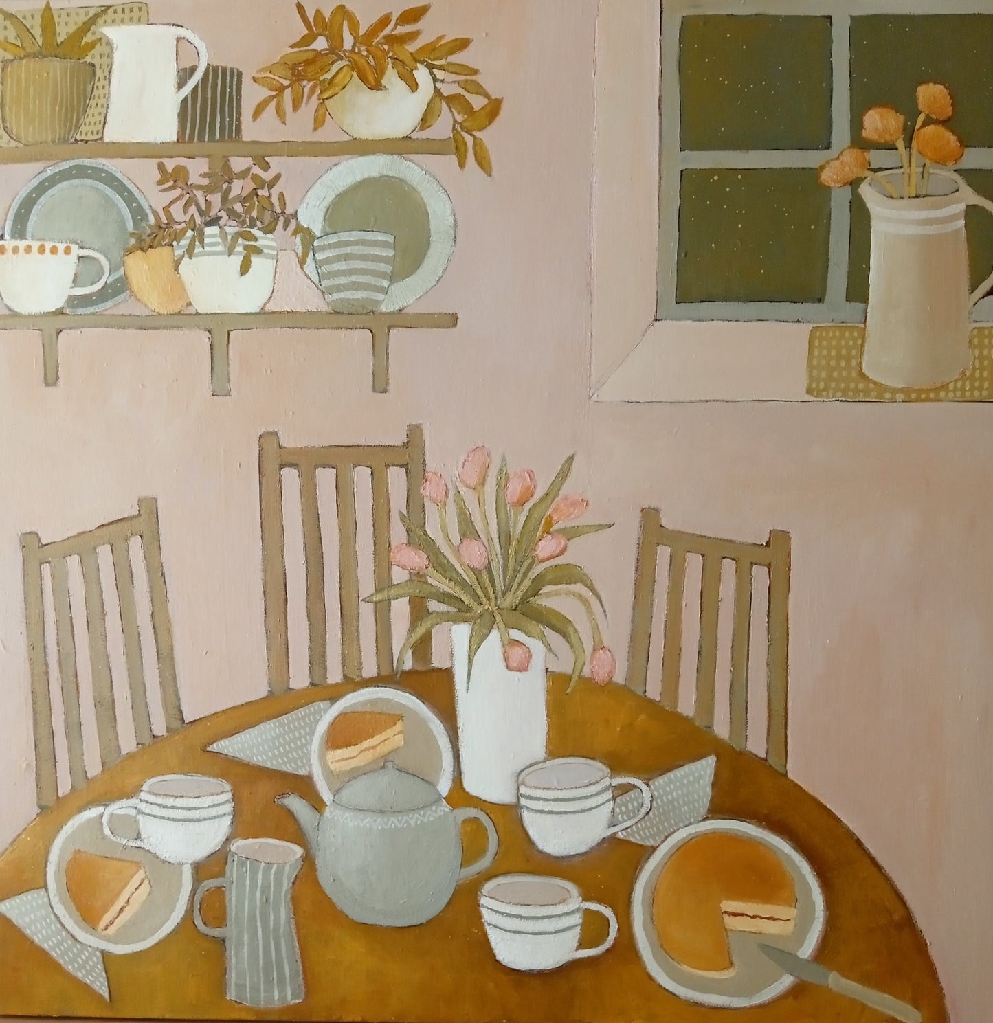 In a Warm Winter Kitchen